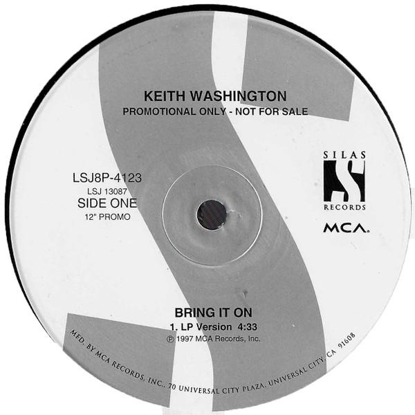 12inch Record KEITH WASHINGTON - Bring It On LSJ8P4123 MCA Records 1998 US Soul/Funk Used
12inch Record KEITH WASHINGTON - Bring It On LSJ8P4123 MCA Records 1998 US Soul/Funk Used