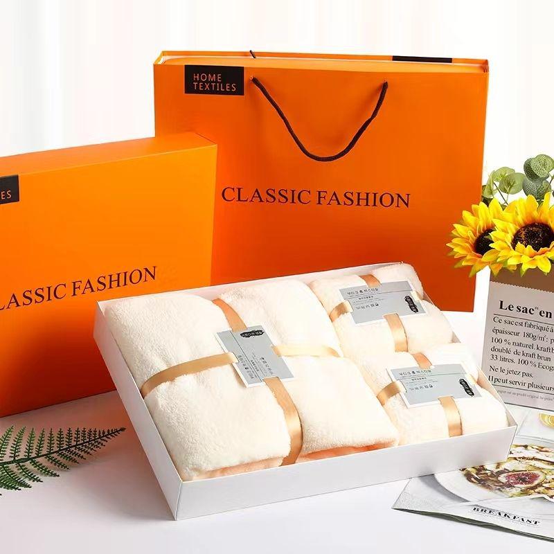 Coral Fleece Towel Gift Set - Three-Piece Souvenir for Annual Meetings or Special Occasions. Standard (Towel 35*75cm, Bath Towel 140*70cm)
Coral Fleece Towel Gift Set - Three-Piece Souvenir for Annual Meetings or Special Occasions. Standard (Towel 35*75cm, Bath Towel 140*70cm)