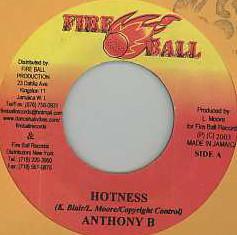 7inch Record ANTHONY B / DA VILLE - Hotness / Nobody FB067 Fire Ball Recor 2003 Jamaica Reggae, Ska & Dub Used
7inch Record ANTHONY B / DA VILLE - Hotness / Nobody FB067 Fire Ball Recor 2003 Jamaica Reggae, Ska & Dub Used