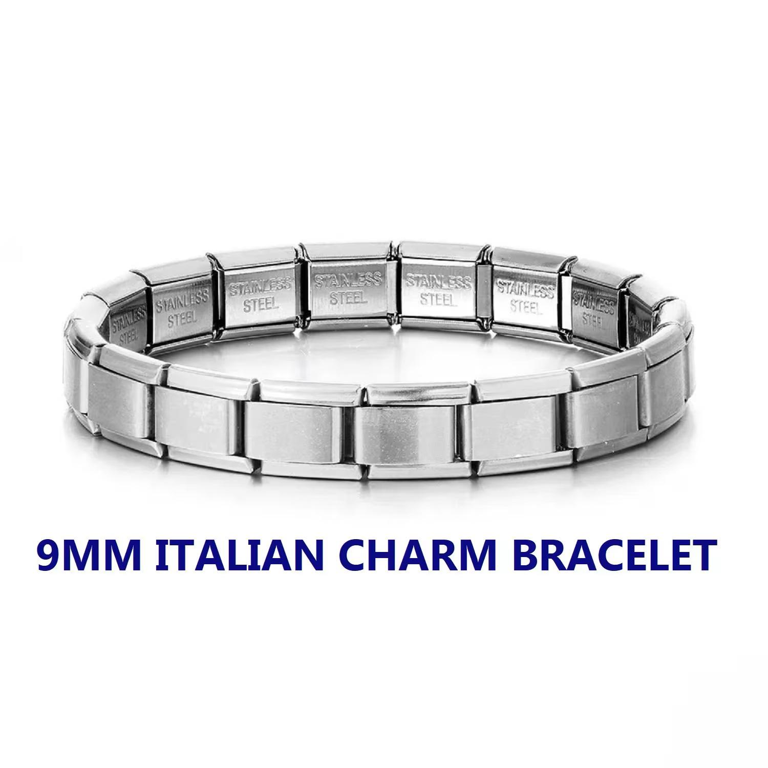 Italian Charm 18 Link Starter Bracelets - Fits 9mm Classic Italian Charm Bracelets, Stainless Steel, Unique Gift
Italian Charm 18 Link Starter Bracelets - Fits 9mm Classic Italian Charm Bracelets, Stainless Steel, Unique Gift
