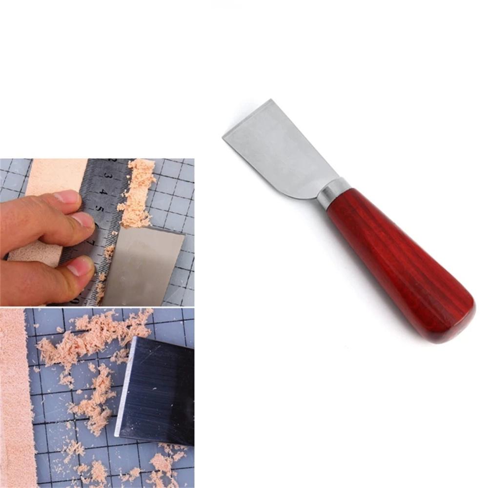 Leather Craft Stainless Steel Skiving Knife Leather Working Tool DIY Handmade Edge Beveler Thinning Tool Type A
Leather Craft Stainless Steel Skiving Knife Leather Working Tool DIY Handmade Edge Beveler Thinning Tool Type A