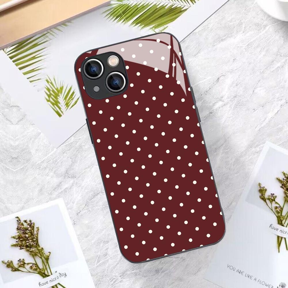 Luxury Ins Brown Red Polka DotsPhone Case For iPhone 17 16 16e 15 14 13 12 Mini 11 Air Pro XS Max XR X Plus Glass Silicone Frame iPhone 11
Luxury Ins Brown Red Polka DotsPhone Case For iPhone 17 16 16e 15 14 13 12 Mini 11 Air Pro XS Max XR X Plus Glass Silicone Frame iPhone 11