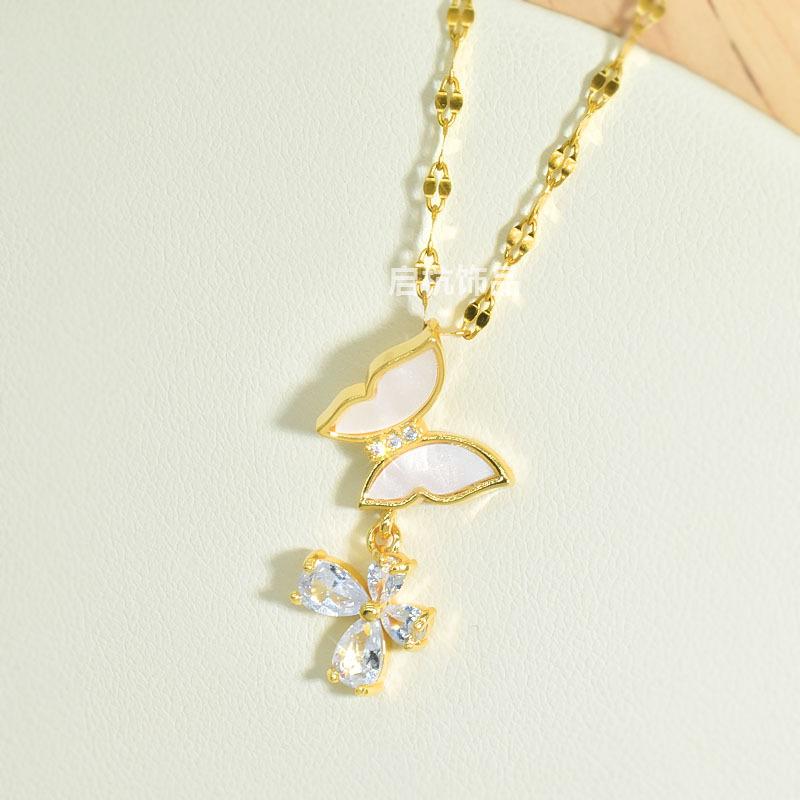 Design Tassel Butterfly Necklace Women S Light Luxury Versatile Fritillary Zircon Pendant
Design Tassel Butterfly Necklace Women S Light Luxury Versatile Fritillary Zircon Pendant