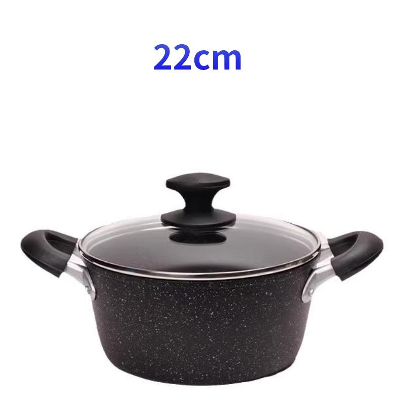 Sanjiaolong 22cm Maifan Stone Non-Stick Soup Pot
Sanjiaolong 22cm Maifan Stone Non-Stick Soup Pot