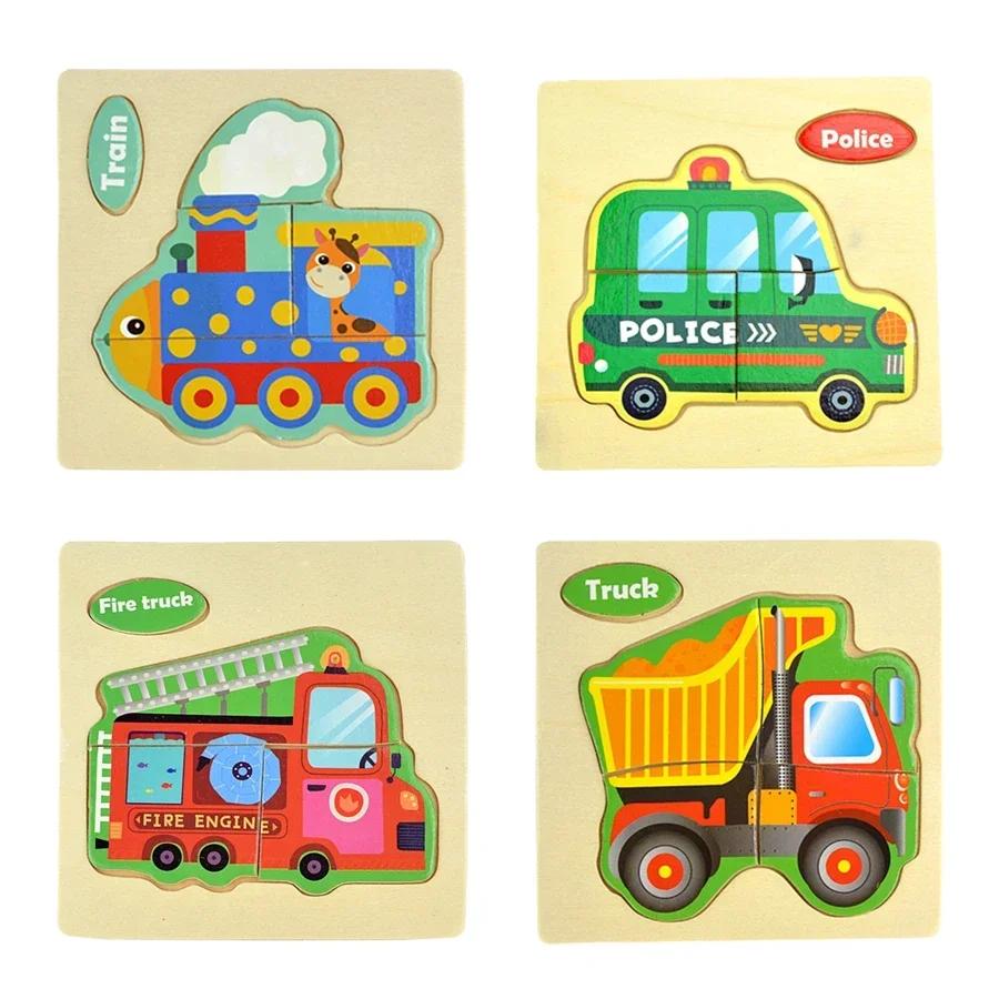 Wooden Toys 3D Puzzles Cartoon Animal Intelligence Cognitive Jigsaw Wood Puzzle Early Educational Toys For Kids Christmas Gifts
Wooden Toys 3D Puzzles Cartoon Animal Intelligence Cognitive Jigsaw Wood Puzzle Early Educational Toys For Kids Christmas Gifts
