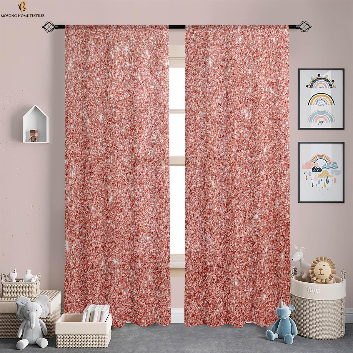Set Of 2 Rainbow Pink Shiny Printed Curtains Children Room Bedroom Living Study Decorative Home Decoration Curtain Polyester Ideal For Area W100*H130(CM)-Grommet top&2PCS
Set Of 2 Rainbow Pink Shiny Printed Curtains Children Room Bedroom Living Study Decorative Home Decoration Curtain Polyester Ideal For Area W100*H130(CM)-Grommet top&2PCS