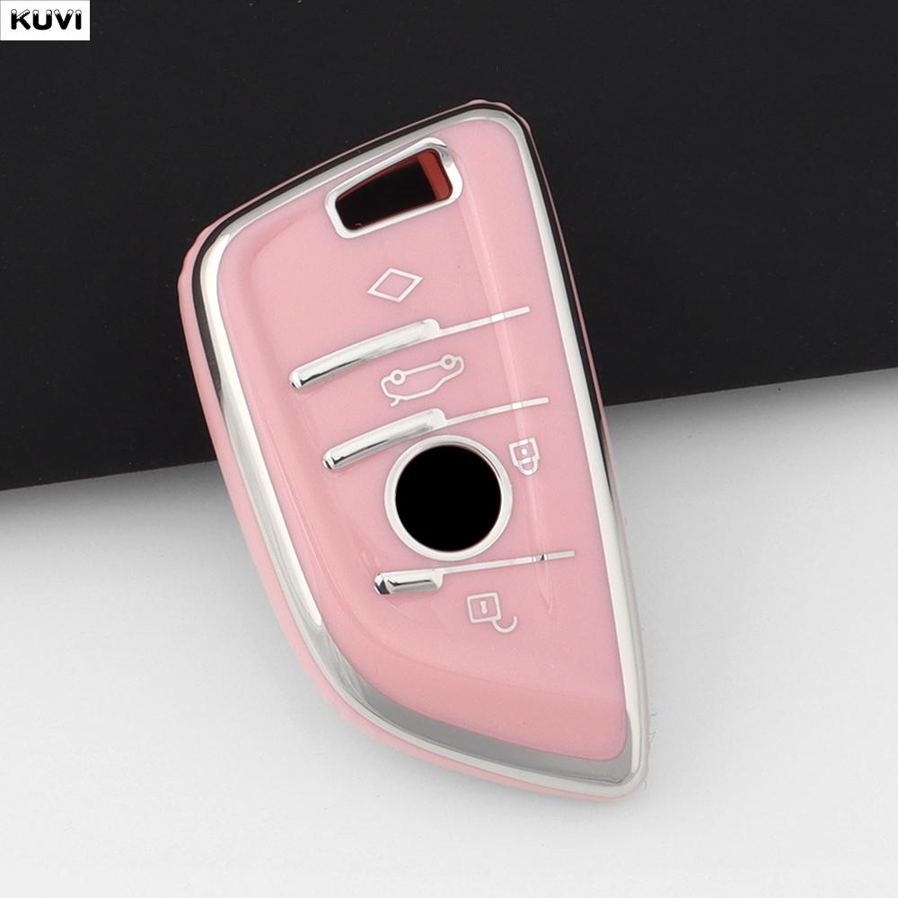 Pink Tpu Car Key Case Cover Shell Fob Keychain For Bmw X1 X3 X5 X6 X7 1 3 5 6 7 Series G20 G30 G11 F15 F16 G01 G02 F48 Keyless
Pink Tpu Car Key Case Cover Shell Fob Keychain For Bmw X1 X3 X5 X6 X7 1 3 5 6 7 Series G20 G30 G11 F15 F16 G01 G02 F48 Keyless