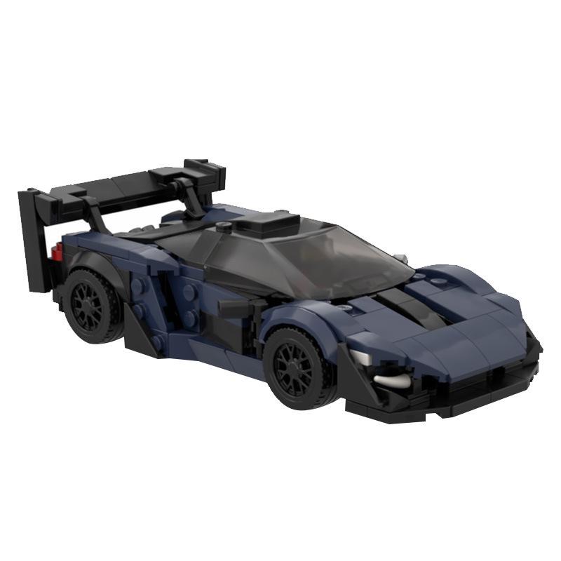 Blue Sienna GTR Racing Car MOC Building Blocks, Compatible with LEGO Small Particles (58351)
Blue Sienna GTR Racing Car MOC Building Blocks, Compatible with LEGO Small Particles (58351)