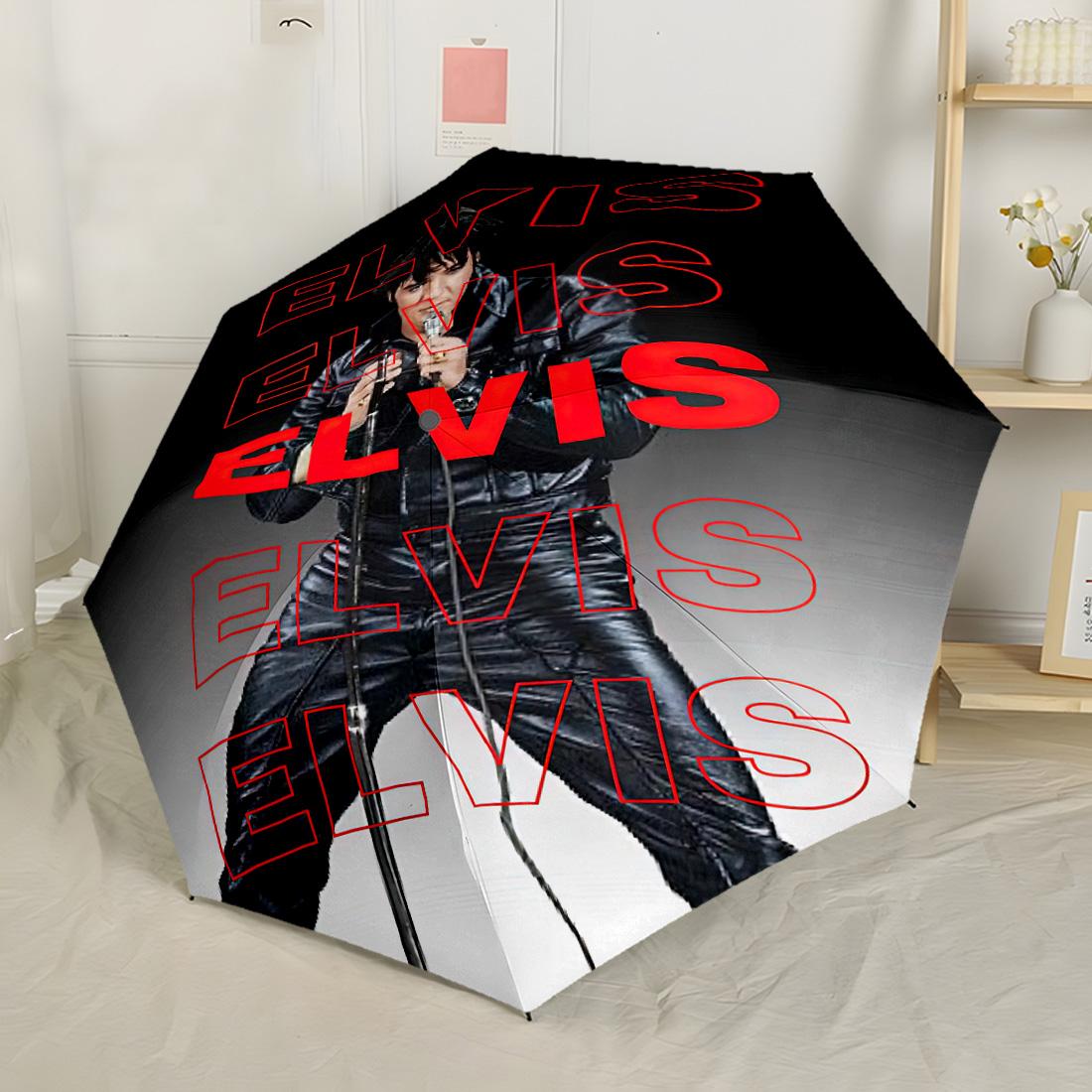 Elvis Presley Performance Portable Automatic Umbrella with 8-Rib Durable Plastic & Iron Travel Essential Elegant Umbrella
Elvis Presley Performance Portable Automatic Umbrella with 8-Rib Durable Plastic & Iron Travel Essential Elegant Umbrella