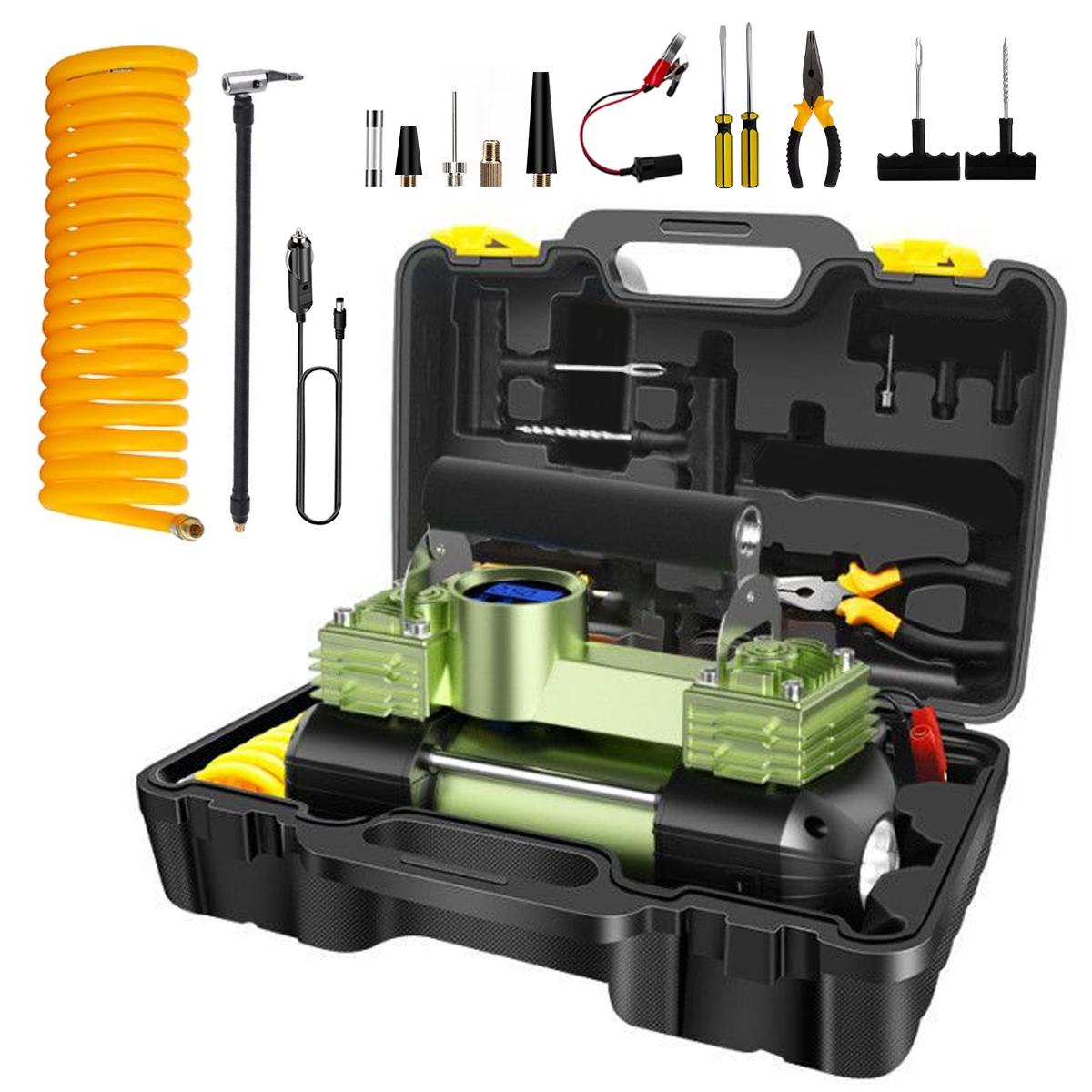 Single Cylinder Inflation Pump Portable Air Compressor With Toolbox For Car Bike Tires Balls Quick Inflator зелёный
Single Cylinder Inflation Pump Portable Air Compressor With Toolbox For Car Bike Tires Balls Quick Inflator зелёный