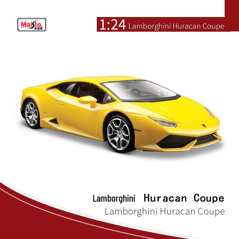 Майсто 1:24 Модель спортивного автомобиля Lamborghini из сплава, украшение, коллекционная игрушка
Майсто 1:24 Модель спортивного автомобиля Lamborghini из сплава, украшение, коллекционная игрушка