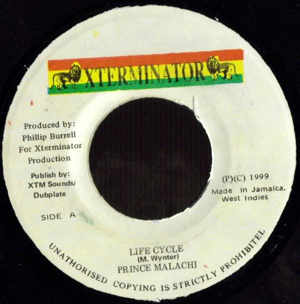 7inch Record PRINCE MALACHI - Life Cycle none XTerminator 1999 Jamaica Reggae, Ska & Dub Used
7inch Record PRINCE MALACHI - Life Cycle none XTerminator 1999 Jamaica Reggae, Ska & Dub Used