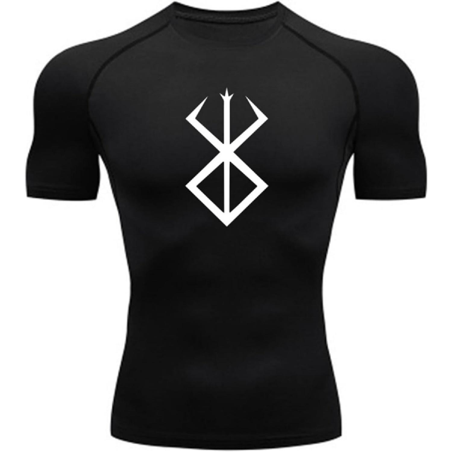 Fosike Манга Берсерк Баскетбольні обтислі футболки для чоловіків, Швидкосохнучі спортивні топи з коротким рукавом, Одяг для бігу та тренувань XXXXXL чорний
Fosike Манга Берсерк Баскетбольні обтислі футболки для чоловіків, Швидкосохнучі спортивні топи з коротким рукавом, Одяг для бігу та тренувань XXXXXL чорний