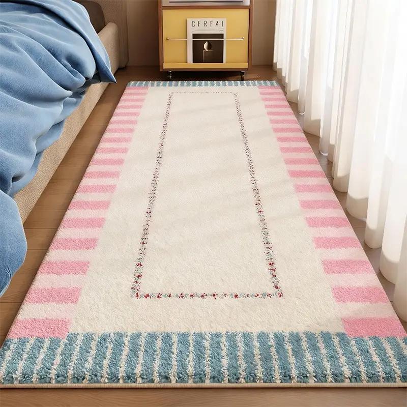 Bedroom Rug Bedside Floor Mat Long Carpet Colorful Memphis-style Carpets Home Decor Rugs Soft and Fluffy Foot Mats 40x120cm
Bedroom Rug Bedside Floor Mat Long Carpet Colorful Memphis-style Carpets Home Decor Rugs Soft and Fluffy Foot Mats 40x120cm