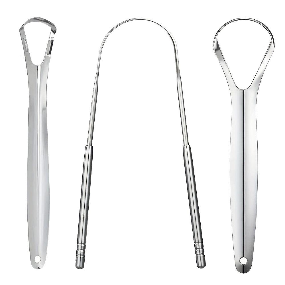 3Pcs Reusable Stainless Steel Useful Tongue Scraper Cleaner Fresh Breath Cleaning Coated Tongue Oral Hygiene Care Tools 3Pcs
3Pcs Reusable Stainless Steel Useful Tongue Scraper Cleaner Fresh Breath Cleaning Coated Tongue Oral Hygiene Care Tools 3Pcs