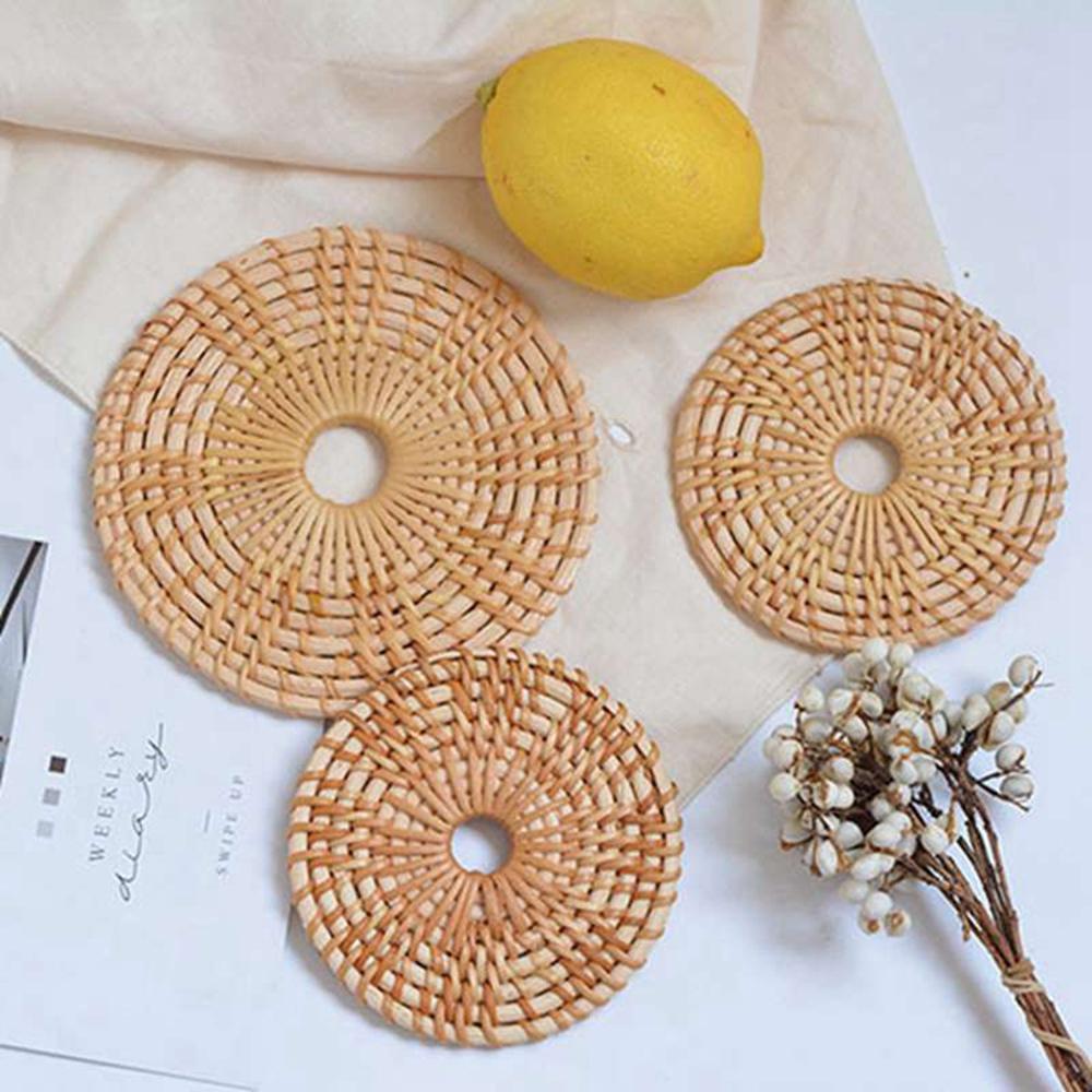 Natural Table Mat Kitchen Insulation Pad Padding Mat Coasters Cup Mats Bowl Pad Placemat
Natural Table Mat Kitchen Insulation Pad Padding Mat Coasters Cup Mats Bowl Pad Placemat