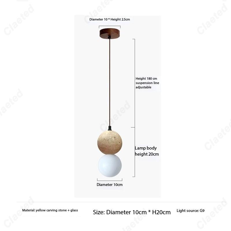 Retro Simple LED Yellow Cave Stone Ball Chandelier Restaurant Bar Study Bedroom Bedside Decorative Lighting Lamps Tri color dimming
Retro Simple LED Yellow Cave Stone Ball Chandelier Restaurant Bar Study Bedroom Bedside Decorative Lighting Lamps Tri color dimming