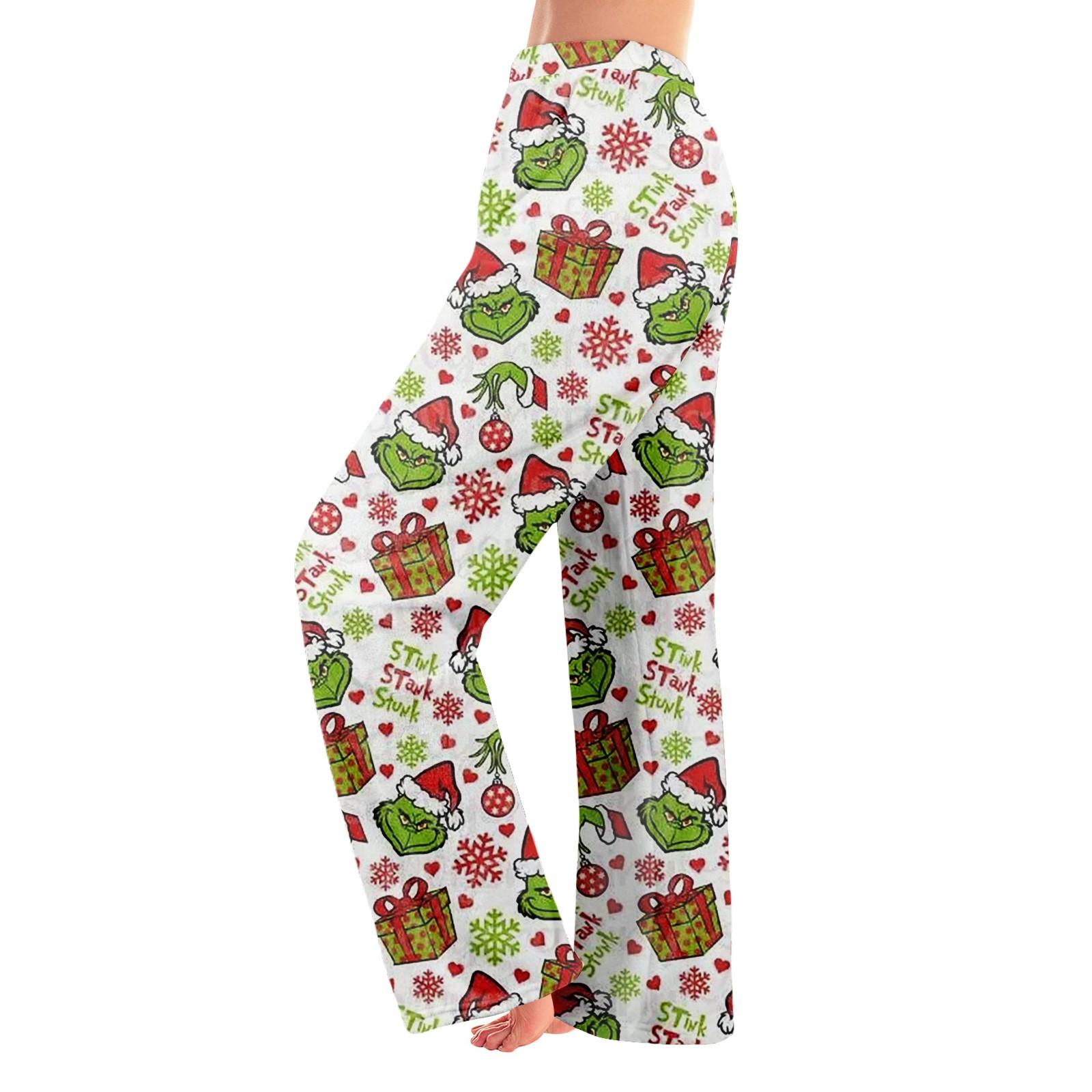 Женские зимние брюки, длинные брюки, рождественские принтованные брюки XS белый
Женские зимние брюки, длинные брюки, рождественские принтованные брюки XS белый