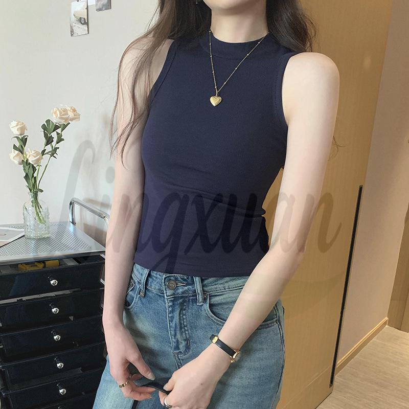 Women s 2026 French-Style Milky Soft Camisole Vest - Sleeveless Layering Base Top Large темно-синього кольору
Women s 2026 French-Style Milky Soft Camisole Vest - Sleeveless Layering Base Top Large темно-синього кольору