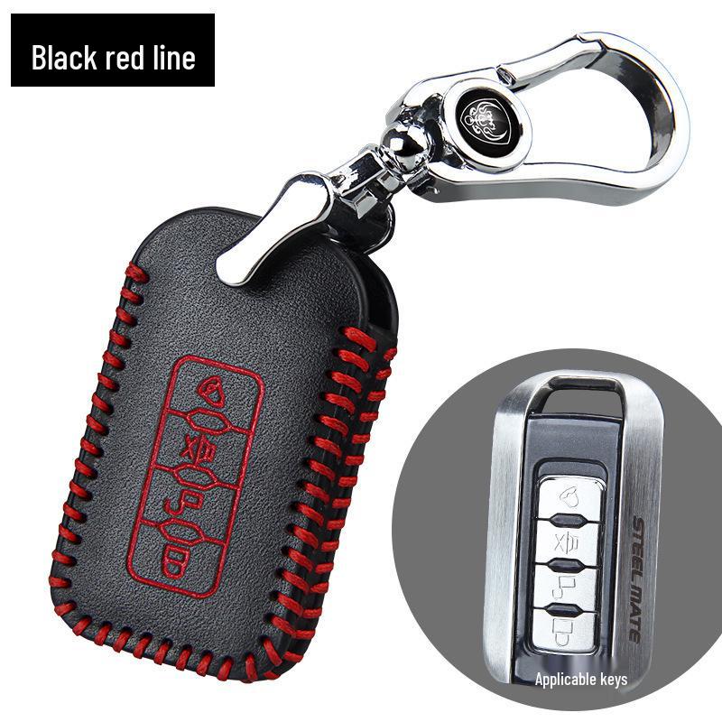 Hand-Stitched Leather Key Case for Car Remote Control
Hand-Stitched Leather Key Case for Car Remote Control