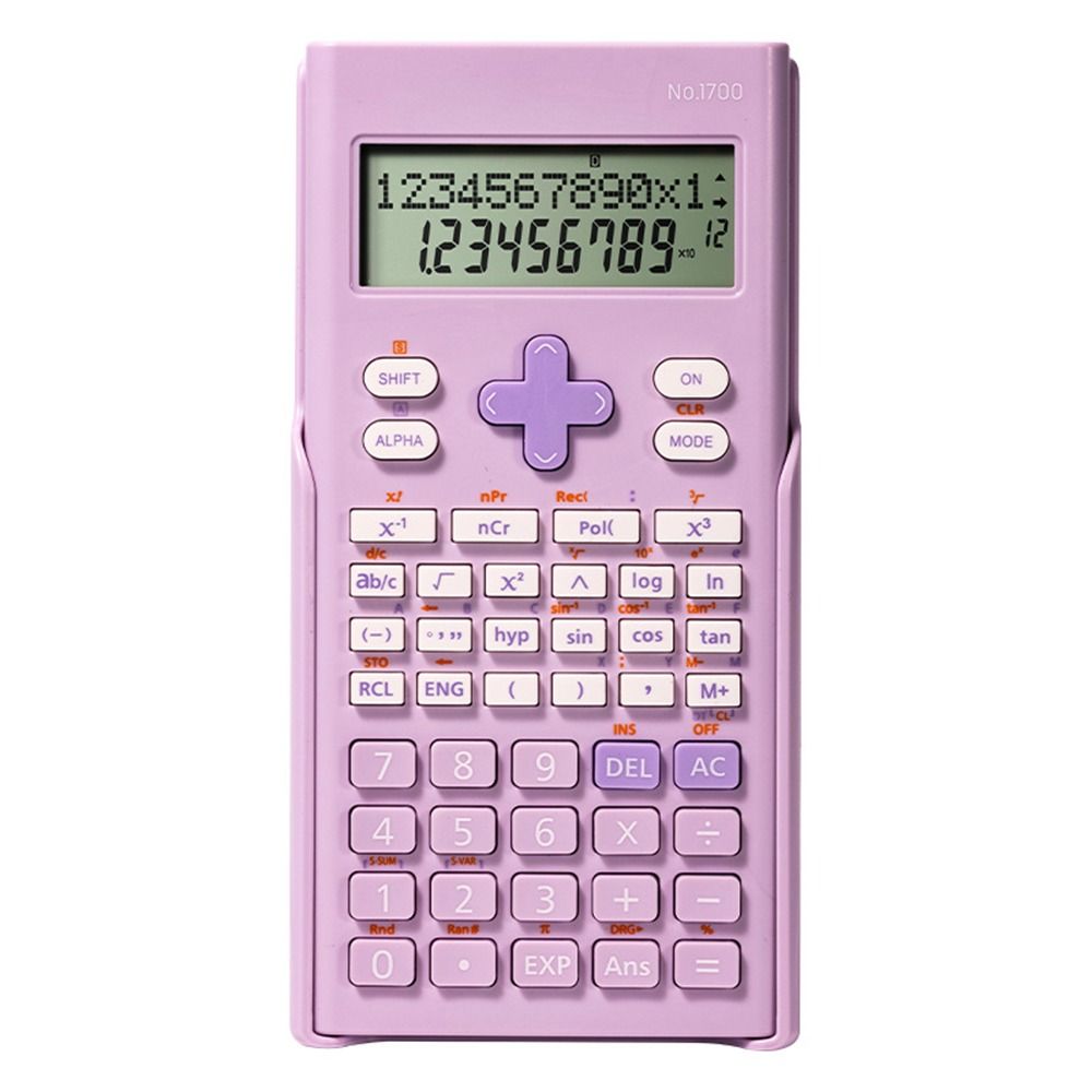 Standard Engineering Scientific Calculator 240 Functions Math Calculators School Office Supplies 1
Standard Engineering Scientific Calculator 240 Functions Math Calculators School Office Supplies 1