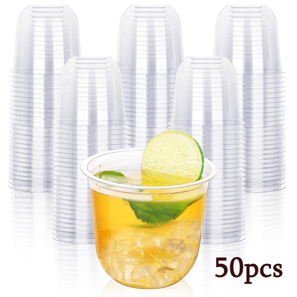 50pcs Disposable Stemless Glasses 12oz Crystal Plastic Wine Glasses Clear Classic Cup for Meeting Weddings Birthdays Cocktail Christmas Party Supplies
50pcs Disposable Stemless Glasses 12oz Crystal Plastic Wine Glasses Clear Classic Cup for Meeting Weddings Birthdays Cocktail Christmas Party Supplies
