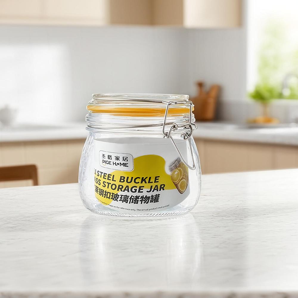 HeY LiLac 500ml~3L EIi Steel Buckle Glass Sealed Storage Jar Lead-free glass jar
HeY LiLac 500ml~3L EIi Steel Buckle Glass Sealed Storage Jar Lead-free glass jar