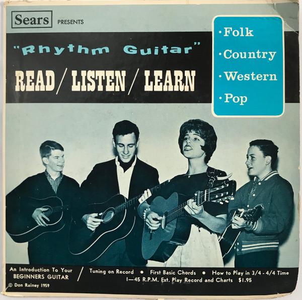 7inch Record DON RAINEY - Read-Listen-Learn (Beginners Guitar DS7678 Not On Label 1959 US Rock Used
7inch Record DON RAINEY - Read-Listen-Learn (Beginners Guitar DS7678 Not On Label 1959 US Rock Used