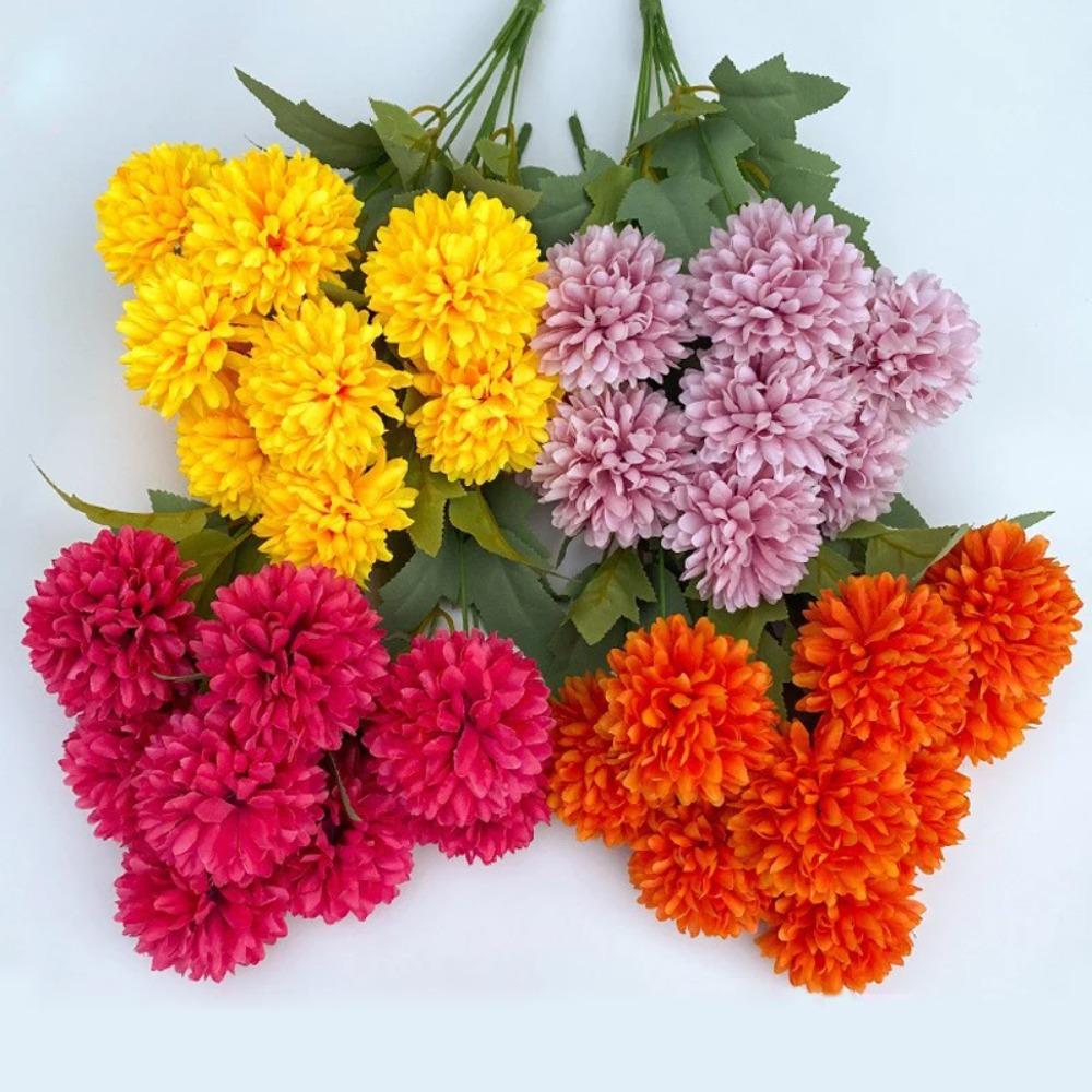 Silk Artificial Hydrangea Bouquet 42cm Artificial Flowers Ball Bridal Bouquet Photography Props червоний
Silk Artificial Hydrangea Bouquet 42cm Artificial Flowers Ball Bridal Bouquet Photography Props червоний
