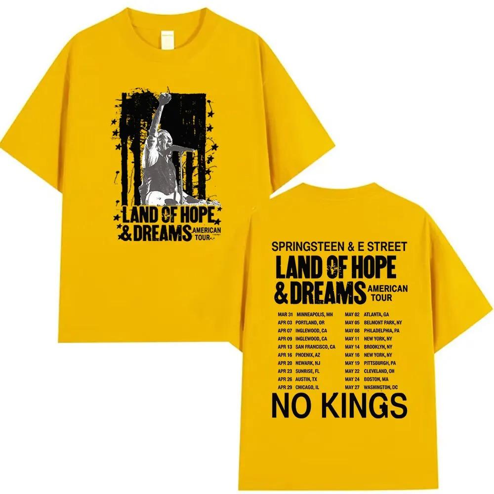 Bruce Springsteen Land of Hope & Dreams Tour 2026 Print T Shirts Unisex Rock Band Hip Hop Short Sleeve Cotton T-shirt Streetwear XXXL
Bruce Springsteen Land of Hope & Dreams Tour 2026 Print T Shirts Unisex Rock Band Hip Hop Short Sleeve Cotton T-shirt Streetwear XXXL