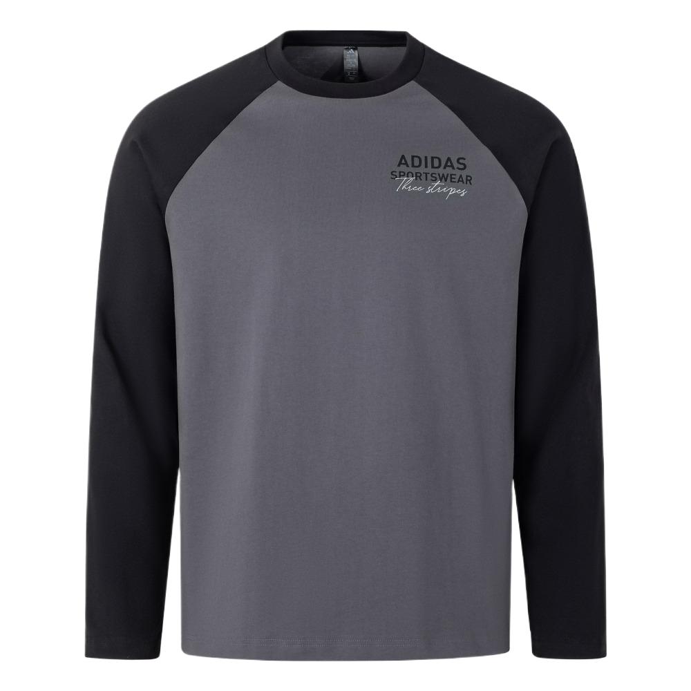Adidas Sports Lifestyle Series Simple Letter Color Block Comfortable Soft Casual Round Neck Long Sleeve T-Shirt Unisex Tops Dark-Gray Black JZ0115 L
Adidas Sports Lifestyle Series Simple Letter Color Block Comfortable Soft Casual Round Neck Long Sleeve T-Shirt Unisex Tops Dark-Gray Black JZ0115 L