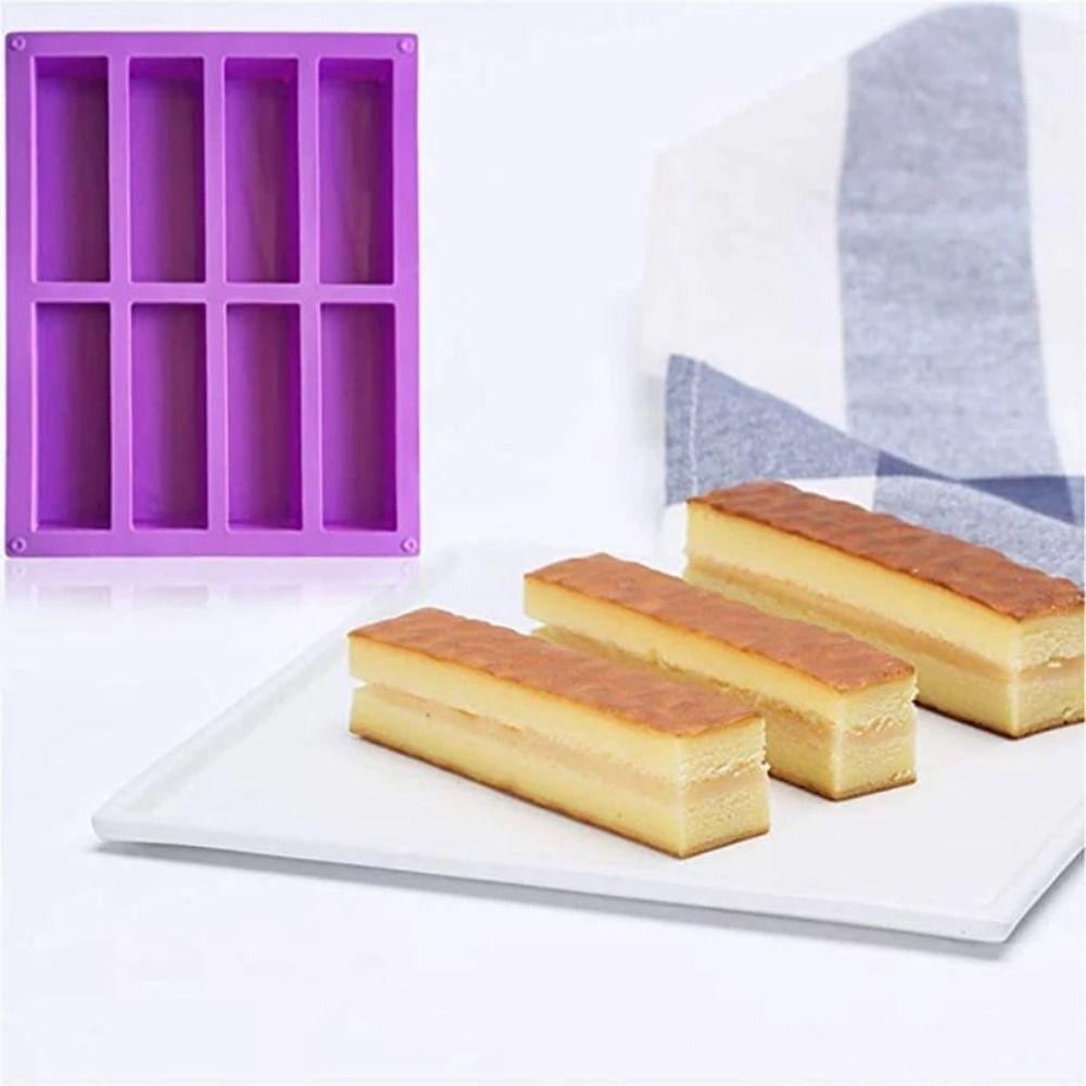 Heat-resistant Chocolate Mold 8 Cavity Energy Bar Maker Cereal Bar Moulds Loaf Pan Kitchen Tools синій
Heat-resistant Chocolate Mold 8 Cavity Energy Bar Maker Cereal Bar Moulds Loaf Pan Kitchen Tools синій