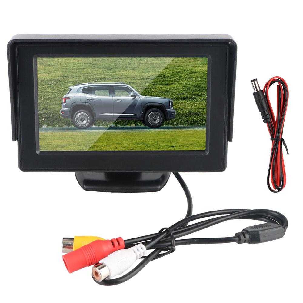 TFT LCD камеры парковочные автомобильные видеоплееры камера заднего вида экран HD дисплей складной автомобильный монитор 4,3 дюйма автомобильные аксессуары чёрный
TFT LCD камеры парковочные автомобильные видеоплееры камера заднего вида экран HD дисплей складной автомобильный монитор 4,3 дюйма автомобильные аксессуары чёрный