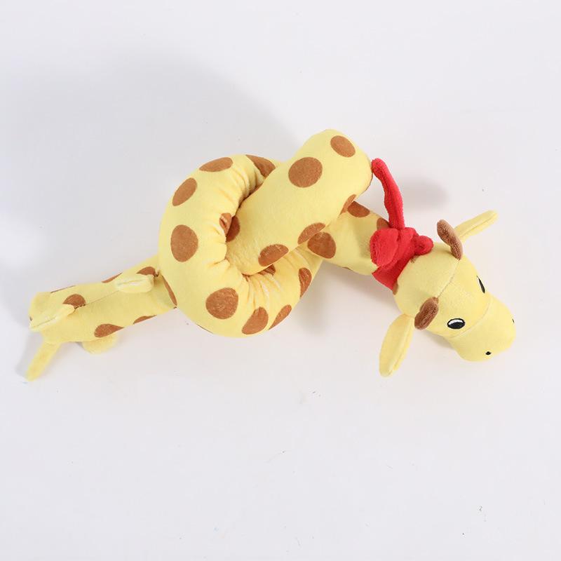 Furry Dog Toy - Long Sausage-shaped Dog Teething Sound Toy - Dog Boredom Reliever Long Doll Giraffe
Furry Dog Toy - Long Sausage-shaped Dog Teething Sound Toy - Dog Boredom Reliever Long Doll Giraffe