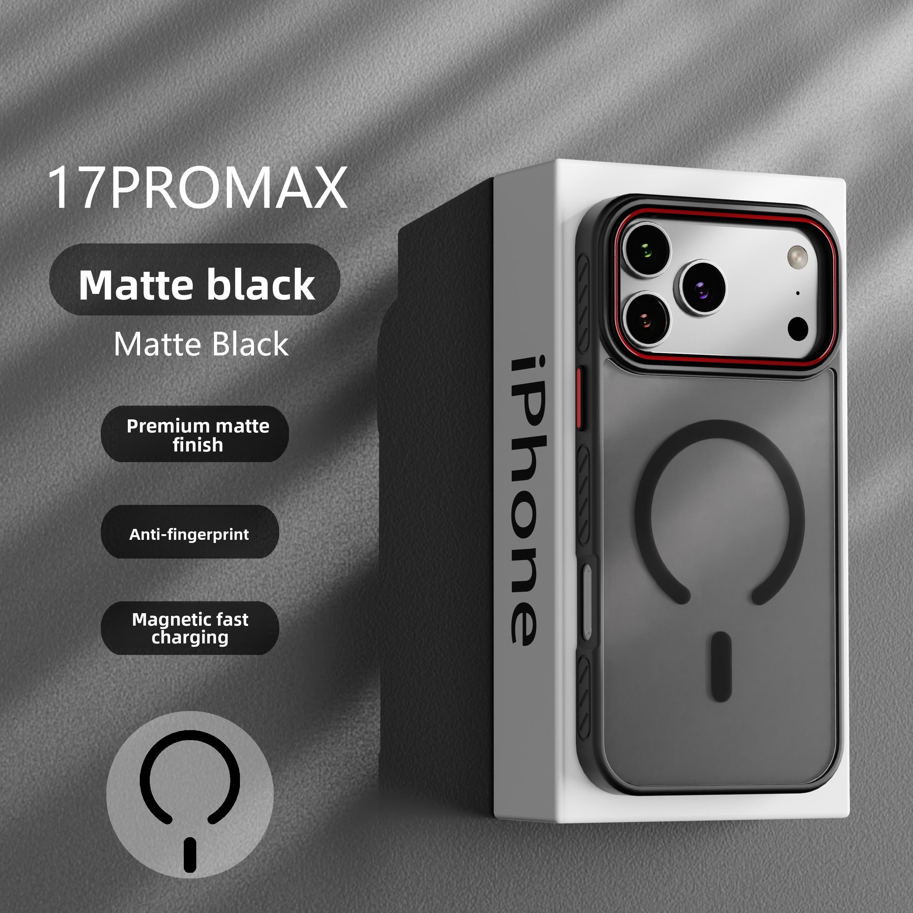 Luxury Magnetic Matte Texture Smooth Phone Case for Apple IPhone 17 16 15 14 13 12 Pro Max Plus Protective Slim Flt Hard Cover iPhone17 Pro чорний
Luxury Magnetic Matte Texture Smooth Phone Case for Apple IPhone 17 16 15 14 13 12 Pro Max Plus Protective Slim Flt Hard Cover iPhone17 Pro чорний