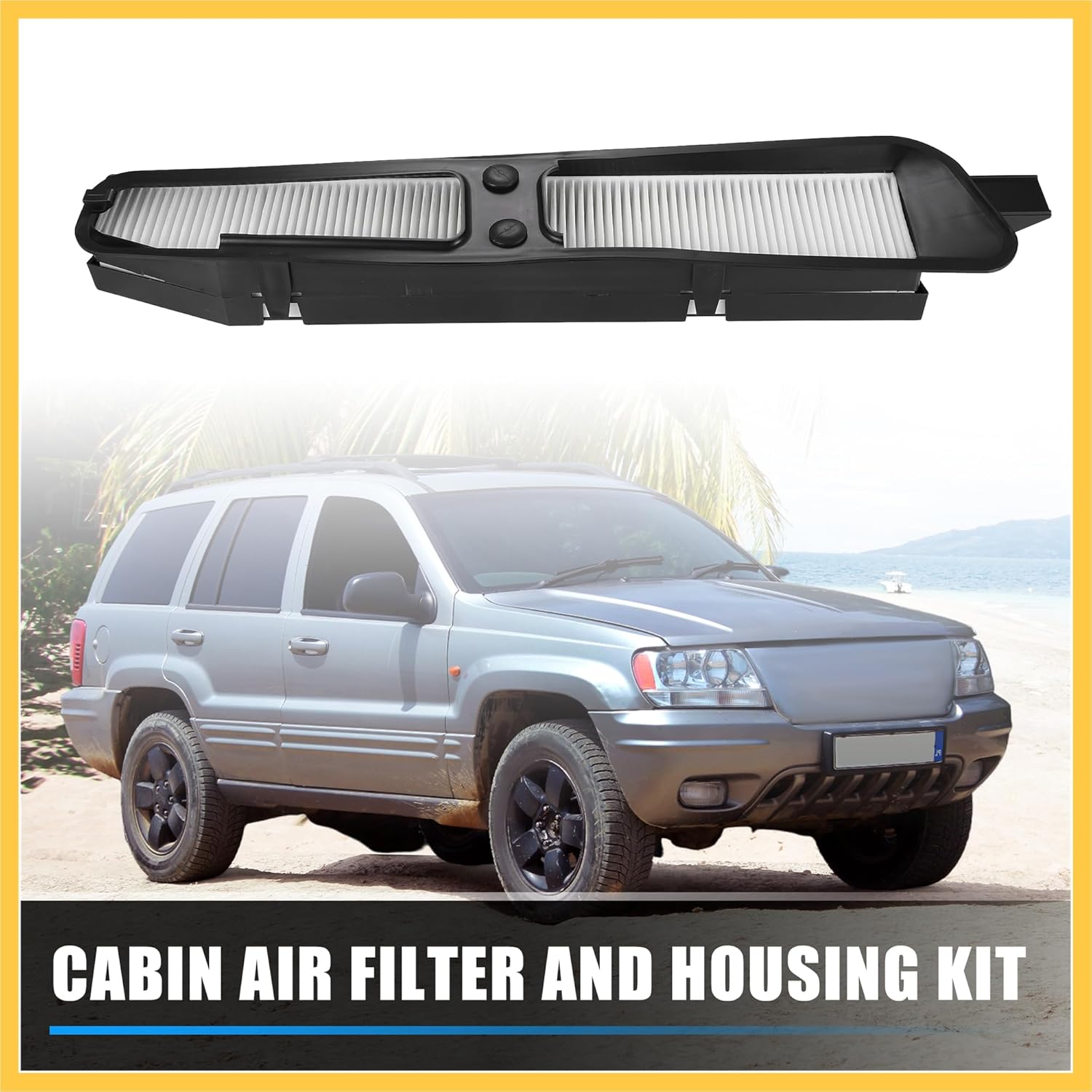 1 Набір Фільтра Салону Автомобіля та Корпусу для Jeep Grand Cherokee 1999-2010 №82208300 Авто Запчастини для Заміни
1 Набір Фільтра Салону Автомобіля та Корпусу для Jeep Grand Cherokee 1999-2010 №82208300 Авто Запчастини для Заміни