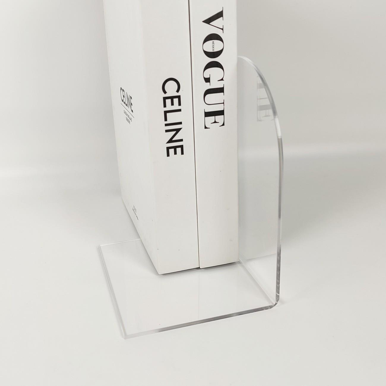 Acrylic Transparent Thickened Book Stand Holder for Library or Desk Storage
Acrylic Transparent Thickened Book Stand Holder for Library or Desk Storage