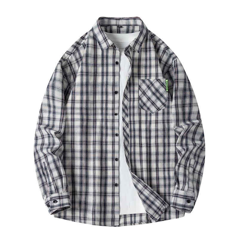 Men s Shirt Plaid Flannel Spring Autumn Long Sleeve Blue Loose Men s Casual Shirt Oversized Business Male Soft Dress Shirt M темно-синього кольору
Men s Shirt Plaid Flannel Spring Autumn Long Sleeve Blue Loose Men s Casual Shirt Oversized Business Male Soft Dress Shirt M темно-синього кольору