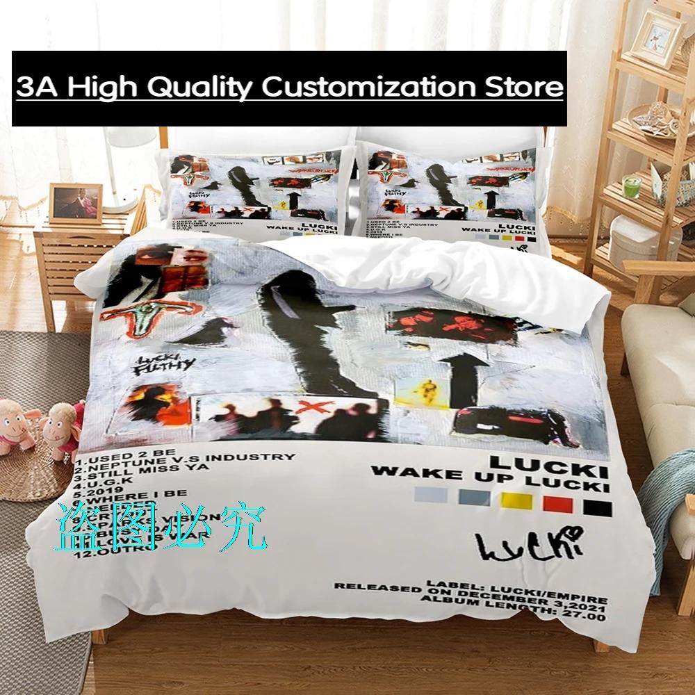 Lucki Bedding Set Single Twin Full Queen King Size Bed Set Aldult Boys Bedroom Duvetcover Sets 3D Print bed sheet set Lucki CXG 135x200cm
Lucki Bedding Set Single Twin Full Queen King Size Bed Set Aldult Boys Bedroom Duvetcover Sets 3D Print bed sheet set Lucki CXG 135x200cm