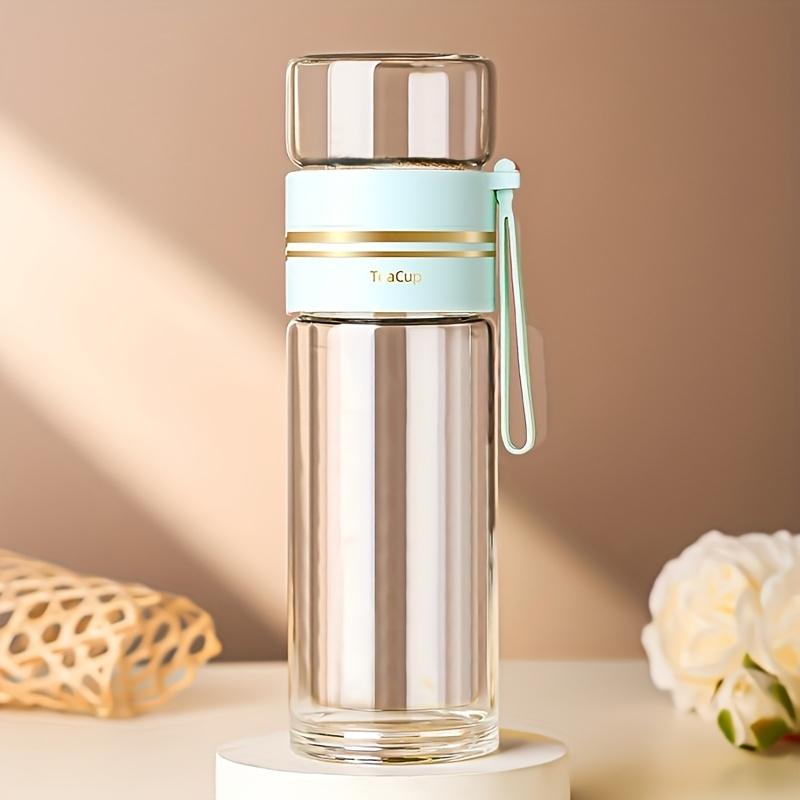 1PCS 520Ml Portable Glass Tea Infuser Double-Walled Borosilicate Glass Tea Mug with Stainless Steel Strainer Ideal for Office 500ML синій
1PCS 520Ml Portable Glass Tea Infuser Double-Walled Borosilicate Glass Tea Mug with Stainless Steel Strainer Ideal for Office 500ML синій