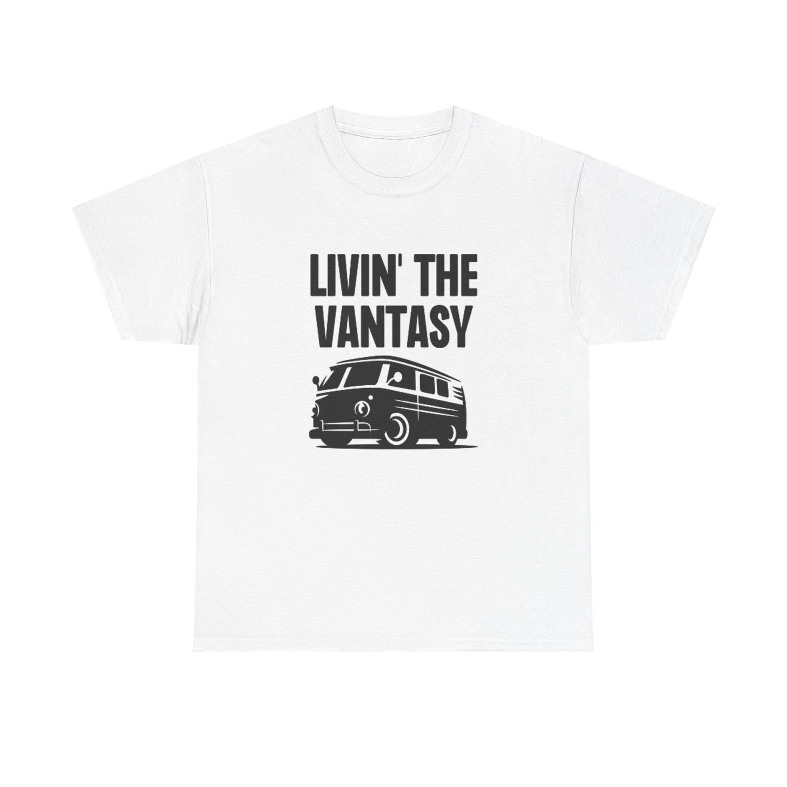 Living The Vantasy T Shirt Mens Womens Tees Top Traveling Graphic Retro Unisex Heavy Cotton Tee XL
Living The Vantasy T Shirt Mens Womens Tees Top Traveling Graphic Retro Unisex Heavy Cotton Tee XL