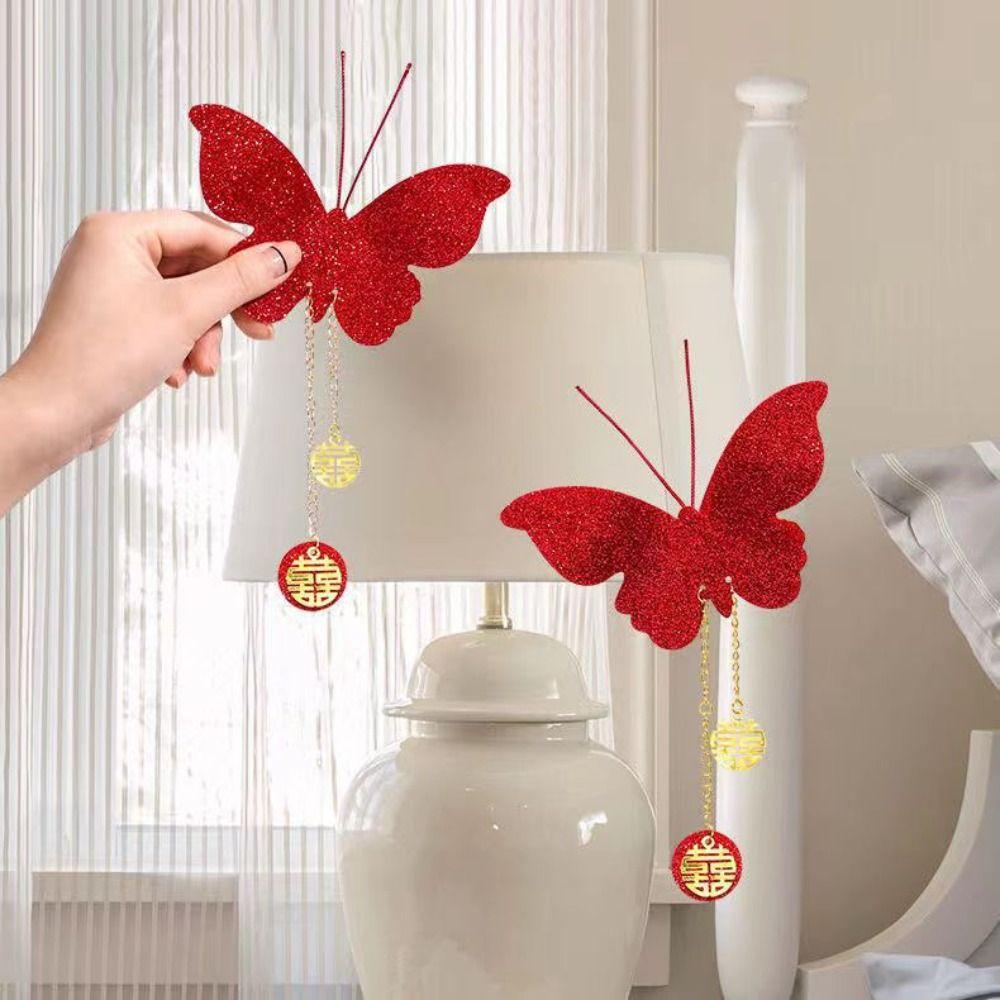2pcs Paper Red Butterfly Switch Decoration Elegant Butterfly Switch Stickers Wedding Decoration 2pcs
2pcs Paper Red Butterfly Switch Decoration Elegant Butterfly Switch Stickers Wedding Decoration 2pcs
