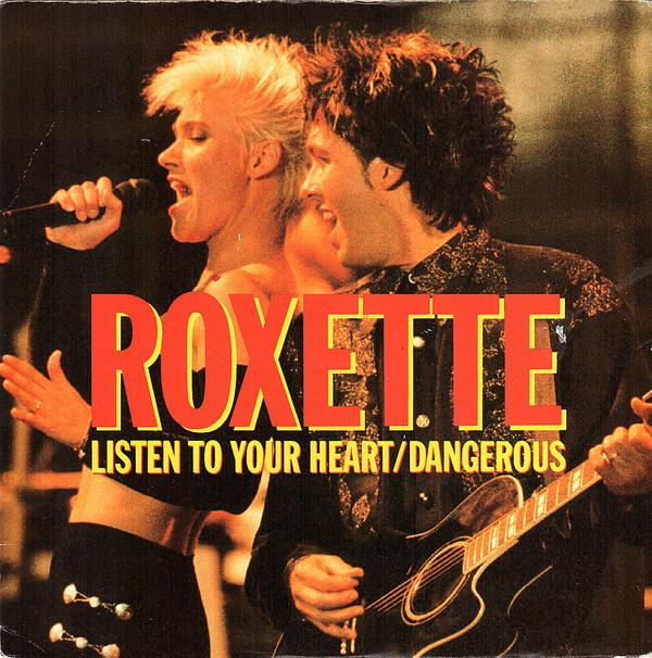 7inch Record ROXETTE - Listen To Your Heart / Dangerous EM149 EMI 1990 UK Rock Used
7inch Record ROXETTE - Listen To Your Heart / Dangerous EM149 EMI 1990 UK Rock Used