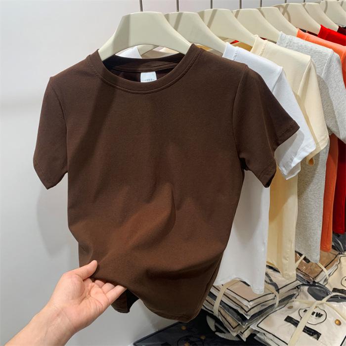 Round Neck Short Sleeve T-shirt, 92% Cotton, 8% Spandex, 1x1 Rib, Regular Fit 3XL
Round Neck Short Sleeve T-shirt, 92% Cotton, 8% Spandex, 1x1 Rib, Regular Fit 3XL