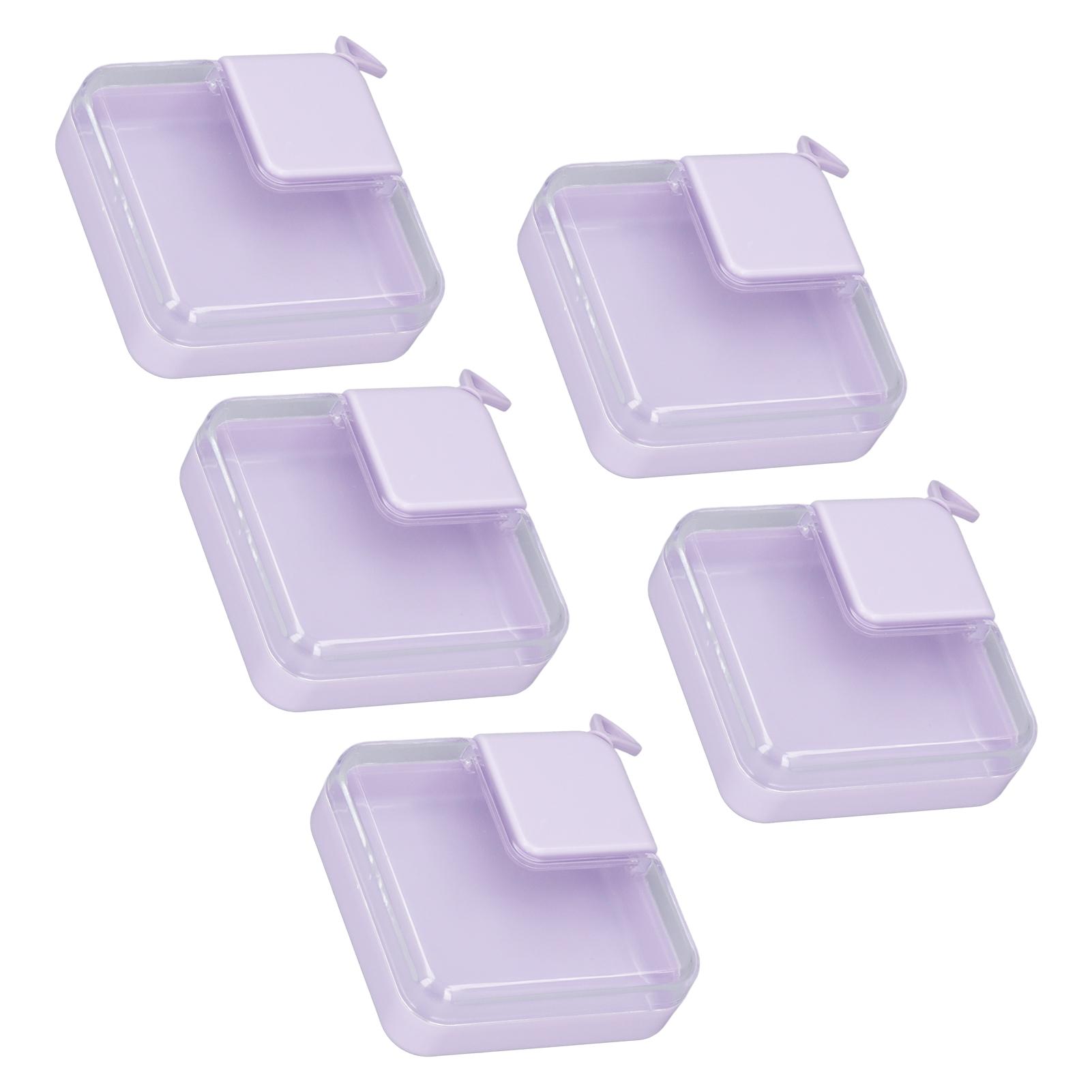 5pcs Makeup Powder Puff Storage Box Clear Cover Facial Makeup Blender Puff Travel Case Purple
5pcs Makeup Powder Puff Storage Box Clear Cover Facial Makeup Blender Puff Travel Case Purple