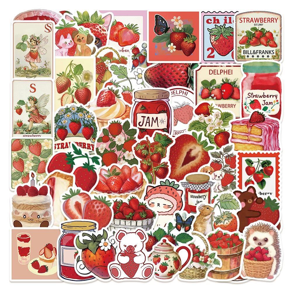 1set Strawberry sticker cartoon cute mobile phone case water cup decoration waterproof sticker
1set Strawberry sticker cartoon cute mobile phone case water cup decoration waterproof sticker