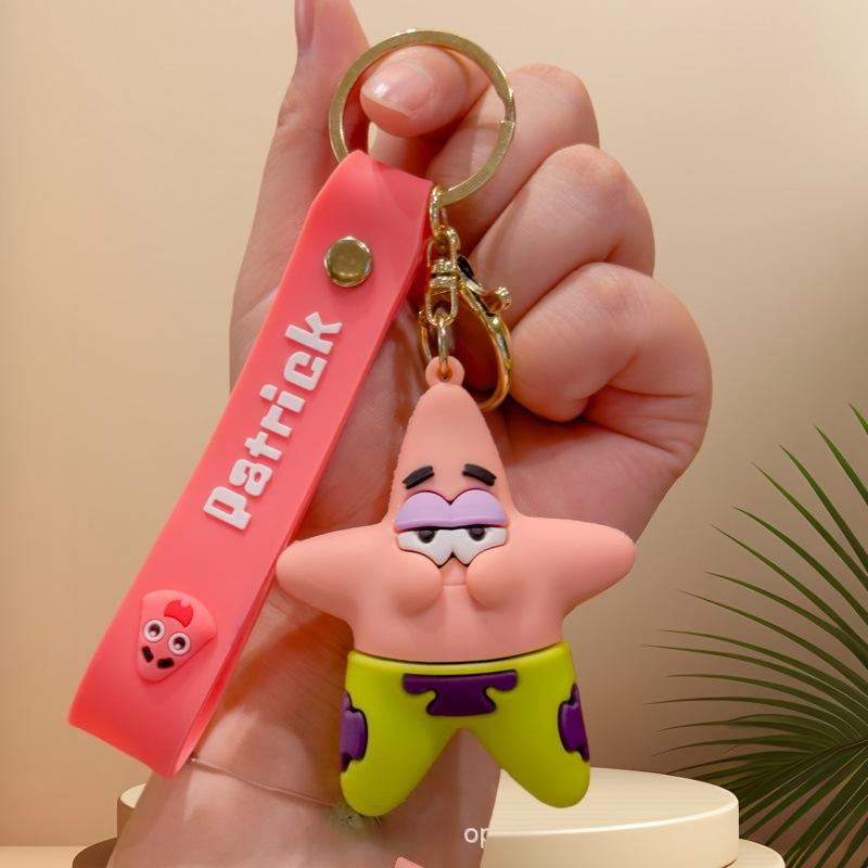 Spongebob Squarepants Keychain Kawaii Patrick Star Couple Bag Pendant Korean Cartoon Car Pendant Anime Children Gift
Spongebob Squarepants Keychain Kawaii Patrick Star Couple Bag Pendant Korean Cartoon Car Pendant Anime Children Gift
