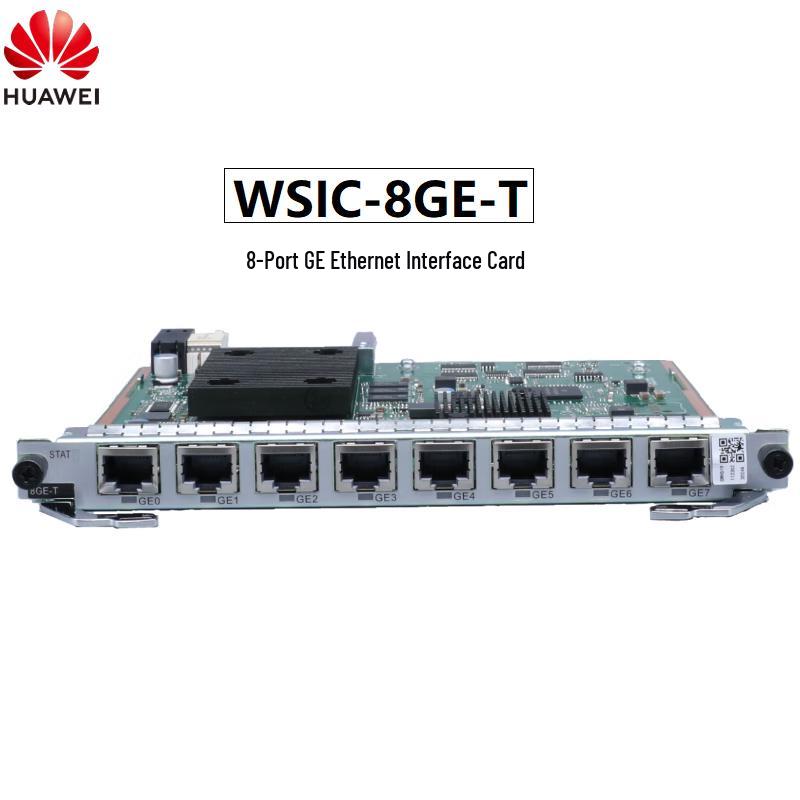 Huawei WSIC-8GE-T 8-Port GE Ethernet Interface Card
Huawei WSIC-8GE-T 8-Port GE Ethernet Interface Card