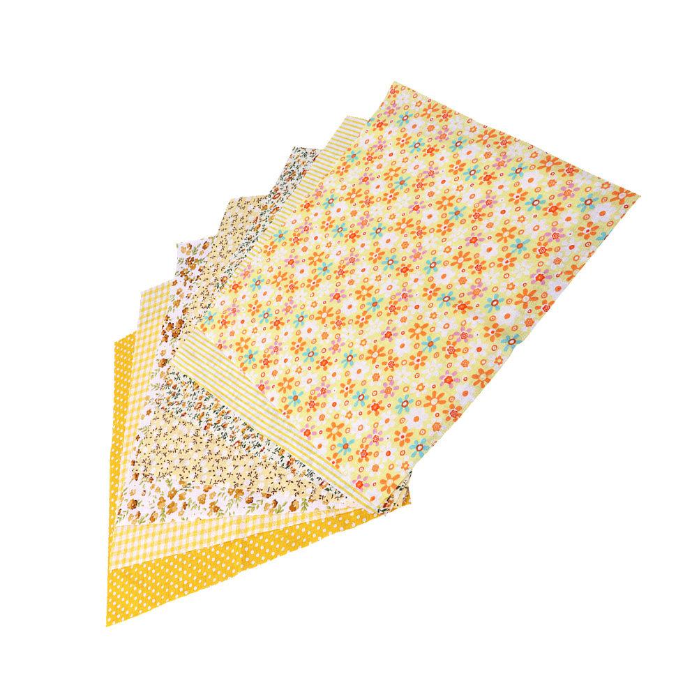 7Pcs Pure Patchwork Fabric Set Yellow Floral Cloth Quilting Quilting Sewing DIY Craft Project Material other
7Pcs Pure Patchwork Fabric Set Yellow Floral Cloth Quilting Quilting Sewing DIY Craft Project Material other