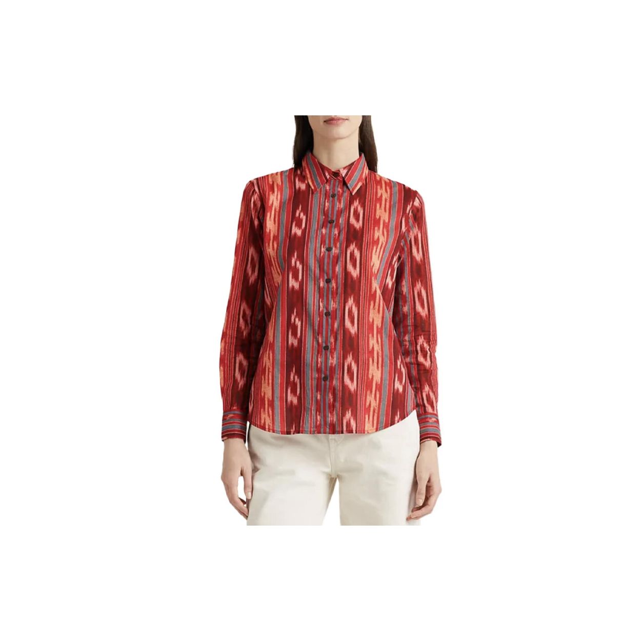 Polo Ralph Lauren SS23 Узорчатая рубашка с длинным рукавом Женские рубашки Красные 200909237-001 XS
Polo Ralph Lauren SS23 Узорчатая рубашка с длинным рукавом Женские рубашки Красные 200909237-001 XS